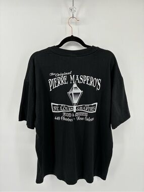 Pierre Maspero’s St Louis Black Graphic Men's T-Shirt Hanes Heavyweight